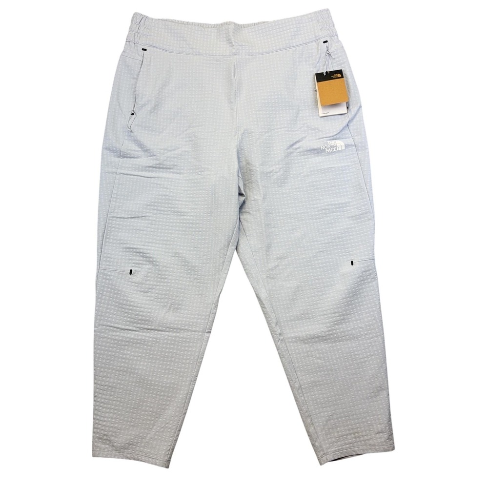 The North Face Tekware Grid Pants Womens XXL Blue FlashDry Tapered Jogger Active